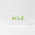 The 'be imli' gift card