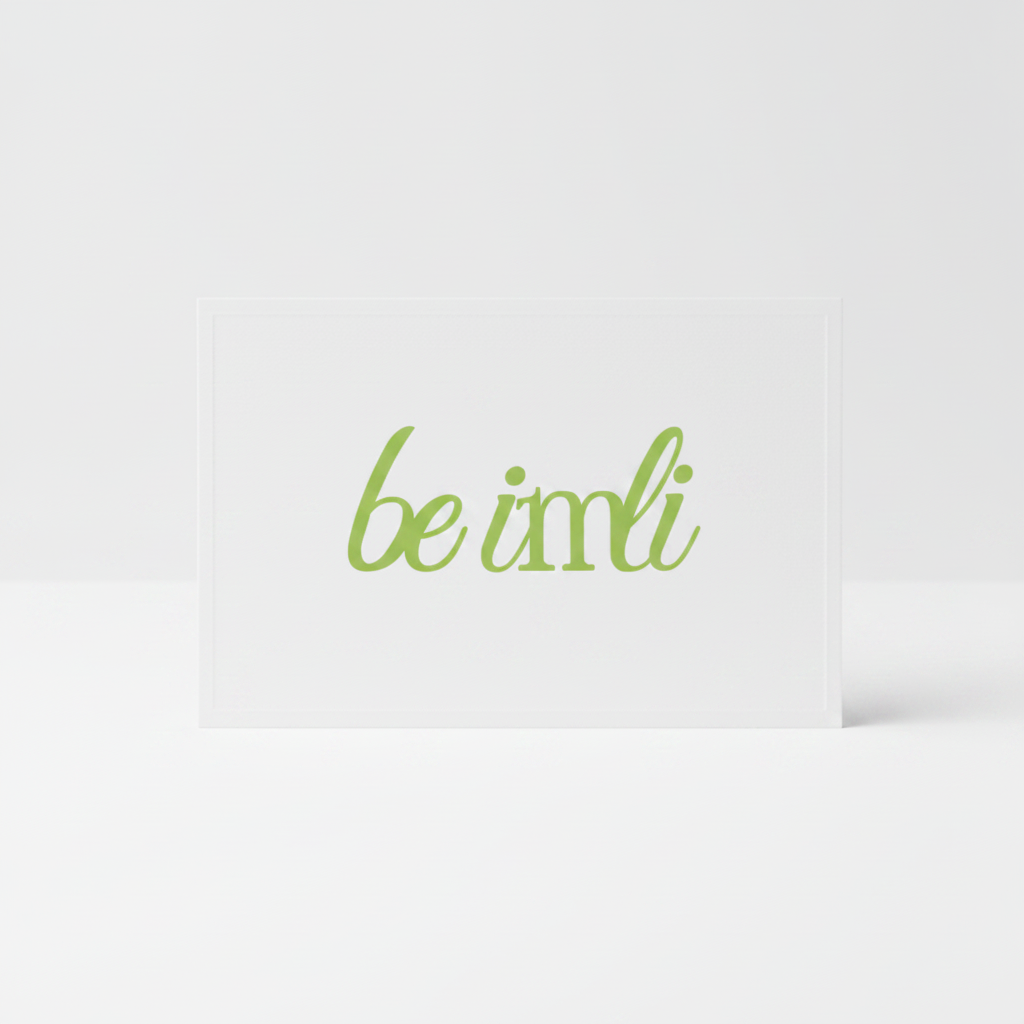 The 'be imli' gift card