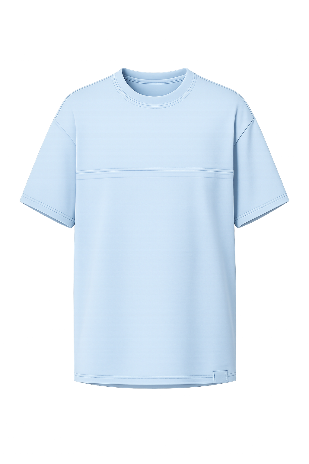 'No Fuss' Invisible Zip Feeding Cotton Tee